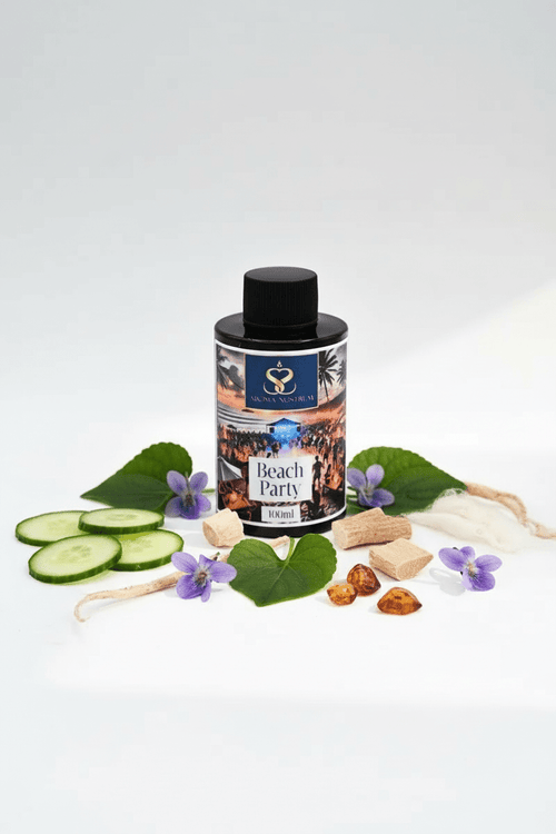 Beach Party Luxury Ocean Breeze Diffuser Oil – Fresh Marine Home Fragrance (Clean & Relaxing Scent) - Aroma Nostrum