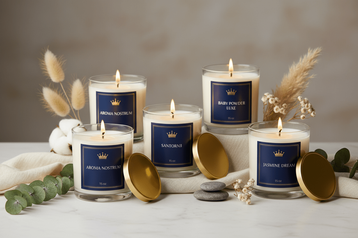 Candles neutral display